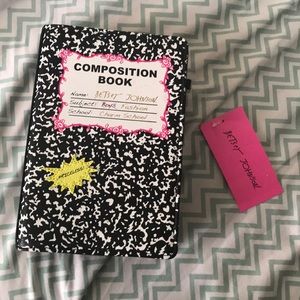 Betsey Johnson book crossbody